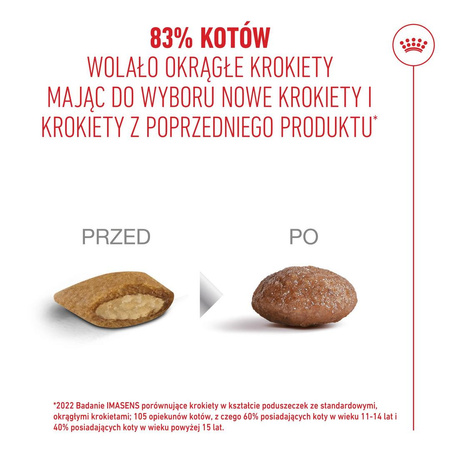 Royal Canin Ageing 15+ Karma Sucha 2kg Dla Kotów Dojrzałych Powyżej 15 Roku Życia
