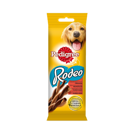 PEDIGREE Rodeo 70g Wołowina Sprężynki Przysmak dla psa