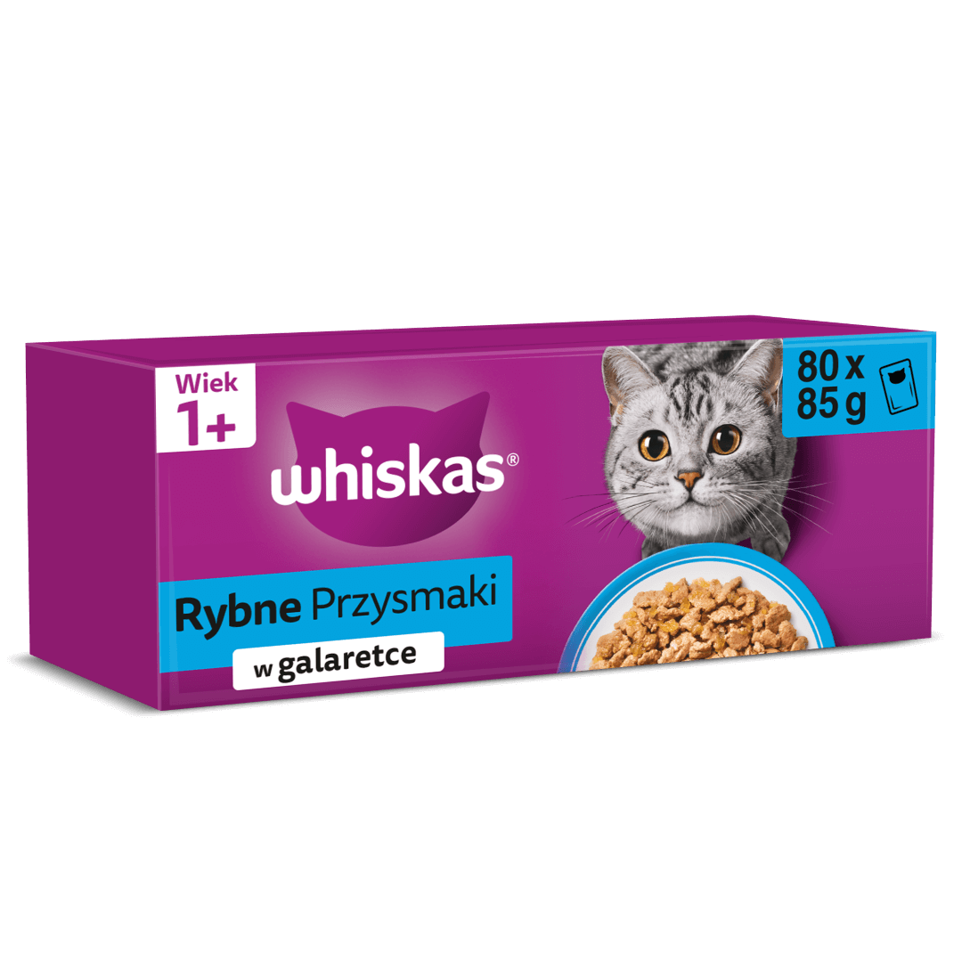 Whiskas Adult Rybne Przysmaki W Galaretce