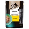 Sheba Delicacy Saszetka 85g Mokra Karma Pełnoporcjowa Dla Kota Kawałki z Kurczakiem w Galaretce