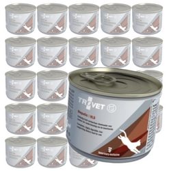 Trovet Hepatic HLD 24x200g Mokra Karma Dietetyczna z Jagnięciną i Kurczakiem Dla Kotów z Chorą Wątrobą i Problemami Trawiennymi