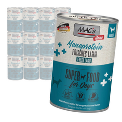 MAC's Dog Mokra Karma Monoproteinowa Z Jagnięciną 12x400g Dla Psów Skłonnych Do Alergii
