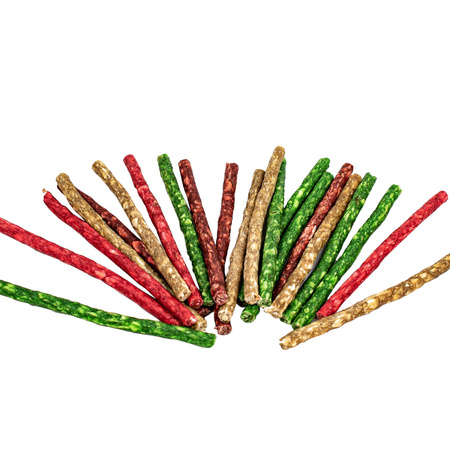 Kiełbaski MACED Kabanos Mix 7-8 mm/12.5 cm 100 szt. Przysmak Dla Psa