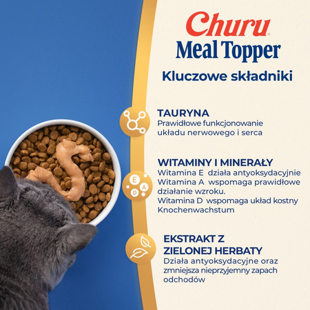 Inaba Cat Meal Topper 5x56g Kremowy Przysmak Dla Kota Pasta z Tuńczykiem 4+1 GRATIS