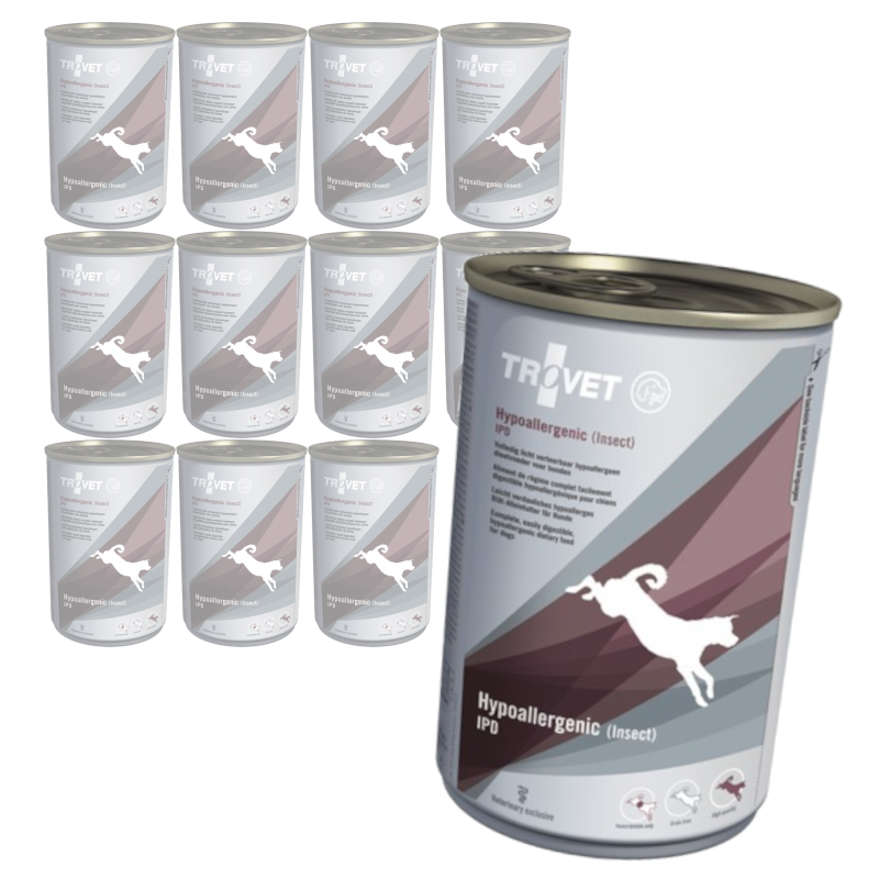 Trovet Hypoallergenic IPD Rich In Insect Dietetyczna Mokra Karma Dla Psów Z Owadami