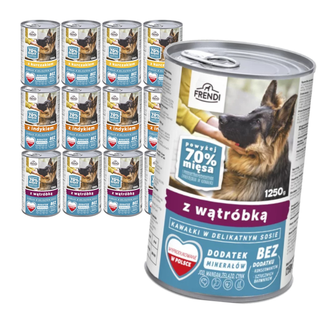 Frendi Kawałki w Delikatnym Sosie z Wątróbką