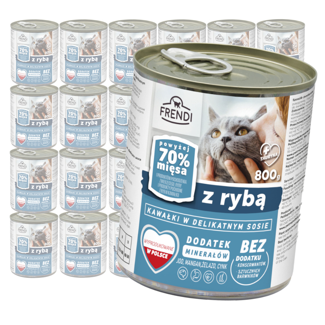 Frendi Kawałki w Delikatnym Sosie z Rybą