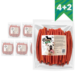 Mr. Pretzel Przysmak Dla Psa 6x500g Kabanosy Paluszki Z Jagnięciny 4+2 GRATIS