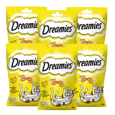 DREAMIES 6x60g - przysmak dla kota z pysznym serem