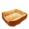 Legowisko Prostokątne Dla Psa i Kota Brązowe 50x40x12cm