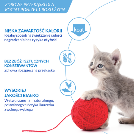 Inaba Churu Kitten 4x14g (56g) Kremowy Przysmak Dla Kociąt Pasta Z Kurczakiem