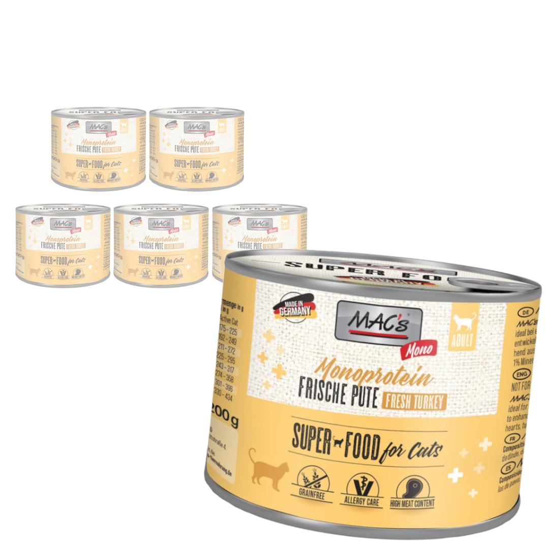 MAC's Monoproteinowa Mokra Karma Dla Kota Indyk