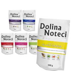 Dolina Noteci Premium Mix 6 Smaków Saszetki 6x500g Mokra Karma Dla Psa