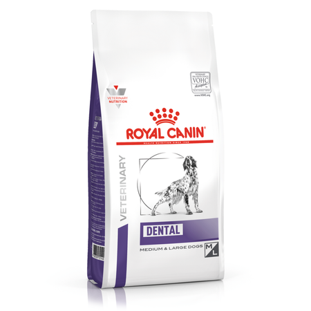 Royal Canin Veterinary VHN Dog Denal Medium/Large 13kg Sucha Karma Dla Psów Średnich i Dużych Ras Na Zdrowe Zęby