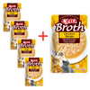 Inaba Cat Ciao Broth 4+1 (5x40g) Uzupełniająca Karma Dla Kota Bulion z Kurczakiem 