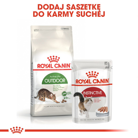 Royal Canin Outdoor 10kg Sucha Karma Dla Kotów Dorosłych Wychodzących Na Zewnątrz