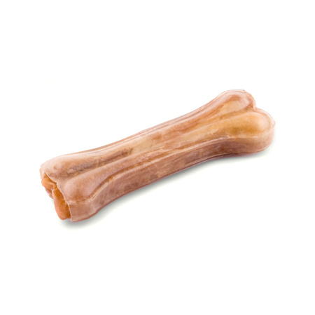 MACED Kość Prasowana Gryzak Ze Skóry Wołowej Przysmak Dla Psa 16cm