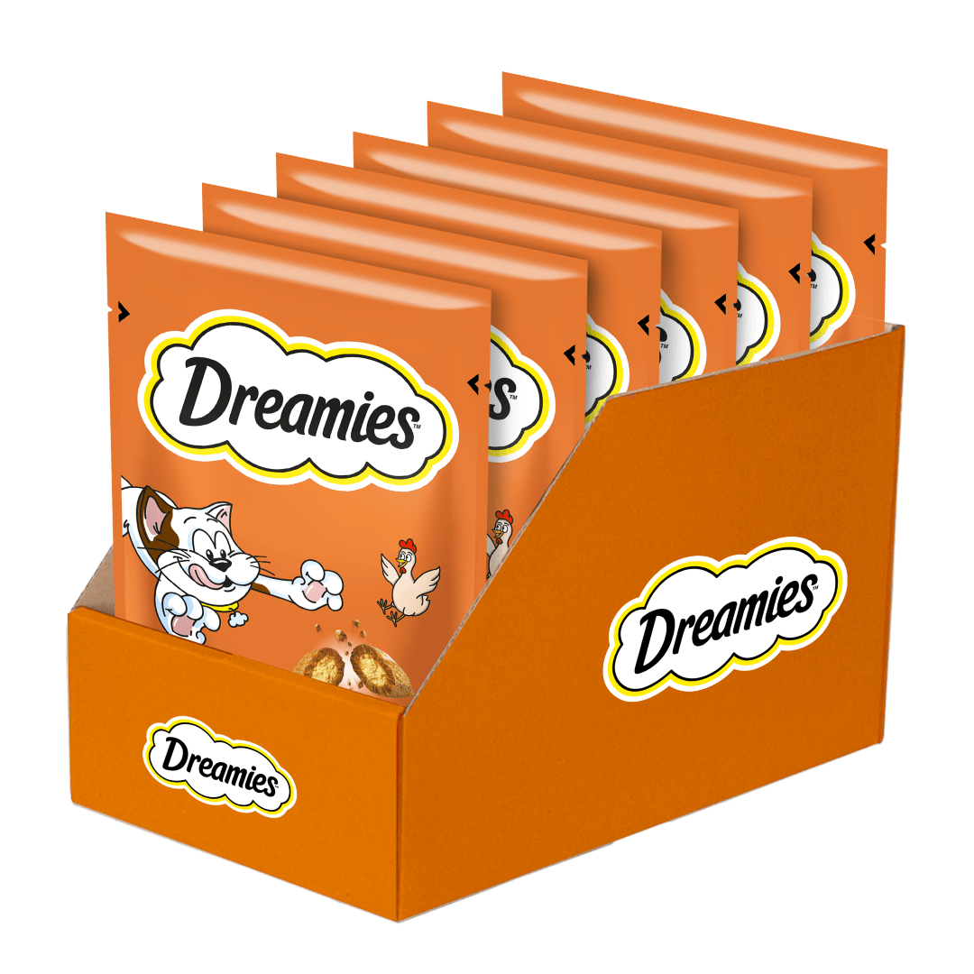 Dreamies z Pysznym Kurczakiem Przysmaki Dla Kota