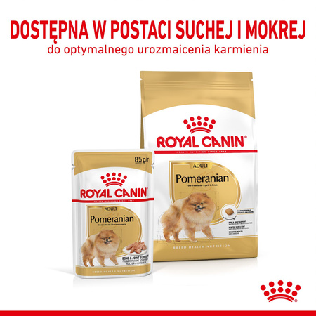Royal Canin BHN Pomeranian Adult 1,5kg Karma Sucha Dla Psów Dorosłych Rasy Szpic Miniaturowy