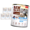 Raw Paleo Adult Monoprotein Light 6x800g Bezzbożowa Mokra Karma z Dorszem Dla Psów z Tendencją Do Nadwagi