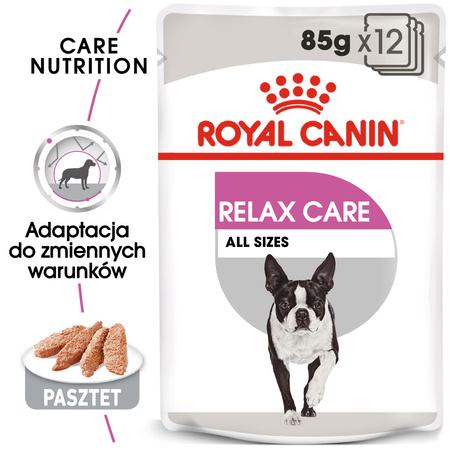 Royal Canin CCN Relax Care 85g Karma Mokra Pasztet Dla Psów Dorosłych Narażonych Na Działanie Stresu