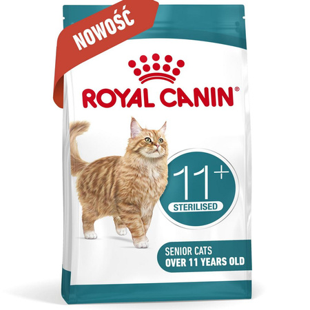Royal Canin Ageing Sterilised 11+ Karma Sucha 4kg Dla Kotów Dojrzałych Po Sterylizacji Powyżej 11 Roku Życia