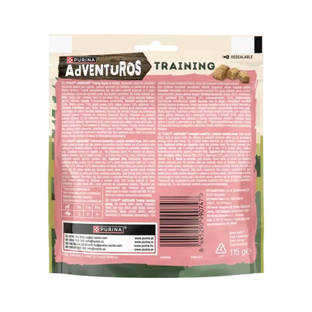 Purina Adventuros Training Przysmak Treningowy Dla Psa Z Łososiem 115g