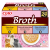 Inaba Cat Ciao Broth 48x40g Uzupełniająca Karma Dla Kota Bulion z Kurczakiem Łososiem i Tuńczykiem