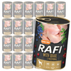 Rafi 24x400g Bezzbożowa Mokra Karma Dla Psa Z Przepiórką Żurawiną I Borówką