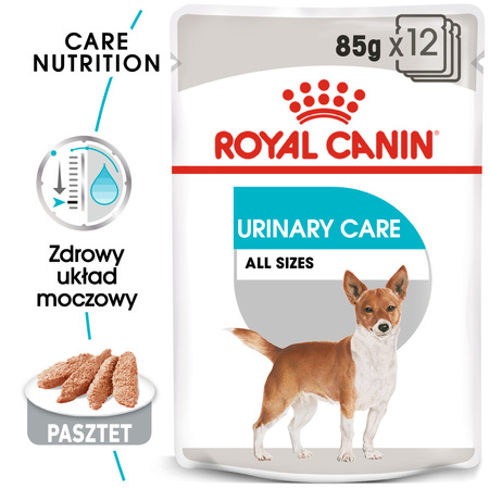 Royal Canin CCN Urinary Care 12x85g Karma Mokra Pasztet Dla Psów Ochrona Dolnych Dróg Moczowych