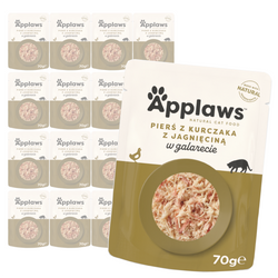 Applaws Cat Mokra Karma Dla Kota 16x70g Pierś z Kurczaka z Jagnięciną w Galaretce