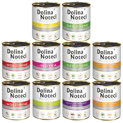 Dolina Noteci Premium Mix Smaków 10x800g Mokra Karma Dla Psa Bez Ryb