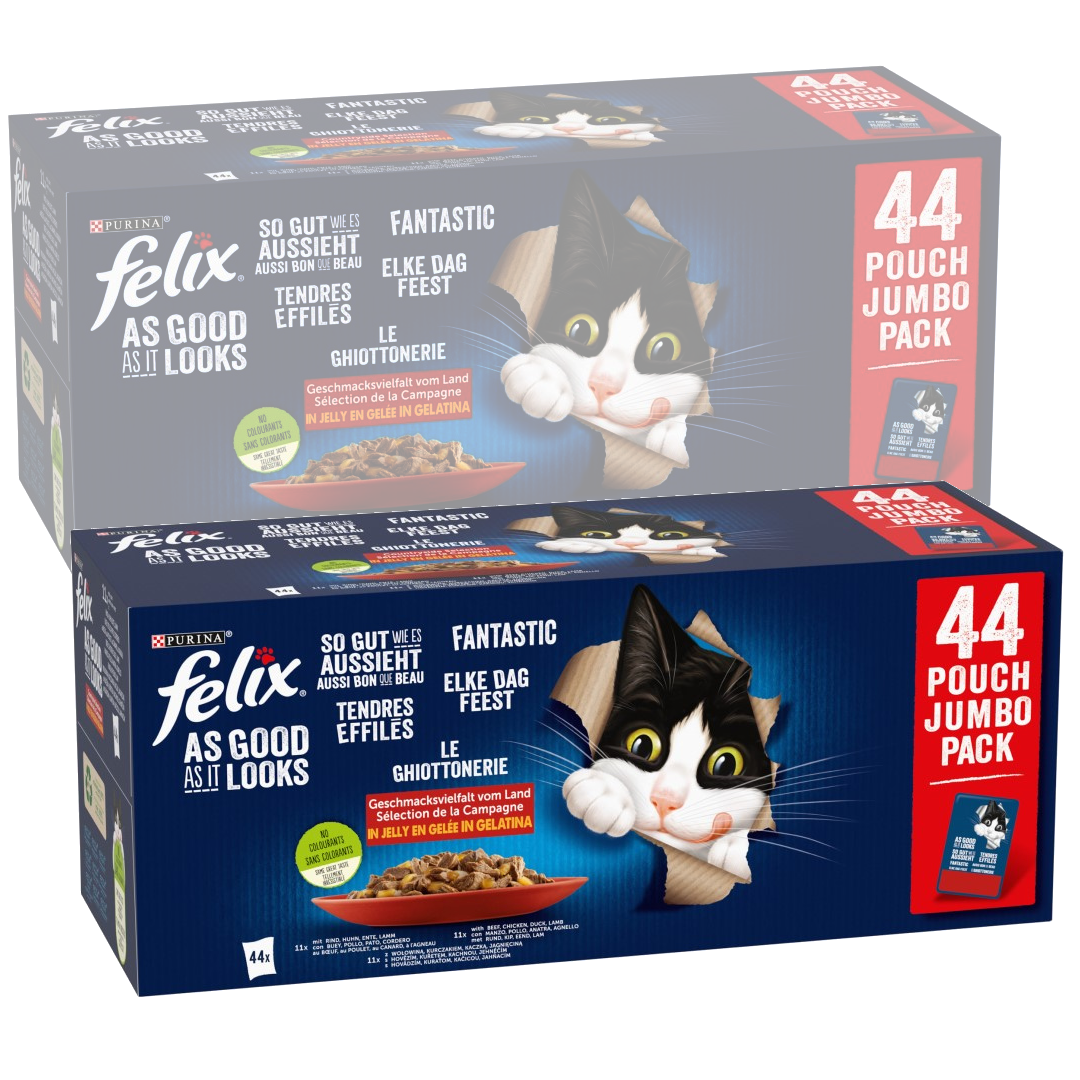 Felix Fantastic Mokra Karma Dla Kota Wiejskie Smaki W Galaretce