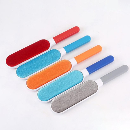 Szczotka Do Czyszczenia Ubrań Tapicerki Z Sierści Szara