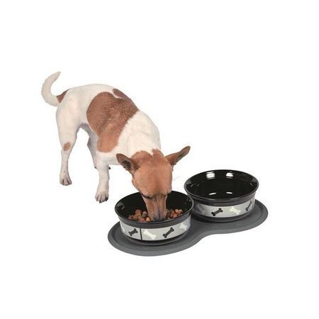 TRIXIE Podkładka pod dwie miski dla psa i kota 45cm