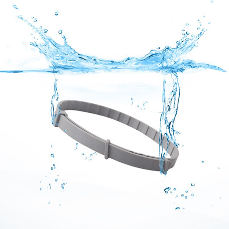 Obroża Na Kleszcze i Pchły Dla Psa Kota Duża 20-60cm Pomarańczowa