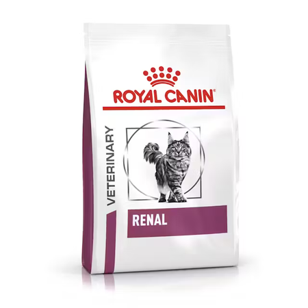 Royal Canin Veterinary Renal 4kg Sucha Karma Dla Dorosłych Kotów Z Niewydolnością Nerek Zapobiega Powstawaniu Kamieni