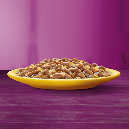 WHISKAS Senior Drobiowa Uczta 16x85g Mokra Karma Dla Starszego Kota w Galaretce Kawałki z Kurczakiem i Indykiem