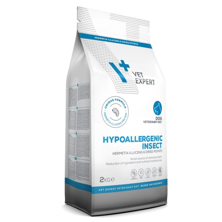 Vet Expert Hypoallergenic Insect Sucha Karma Weterynaryjna Dla Psa Z Owadami 12kg Nietolerancja Pokarmowa