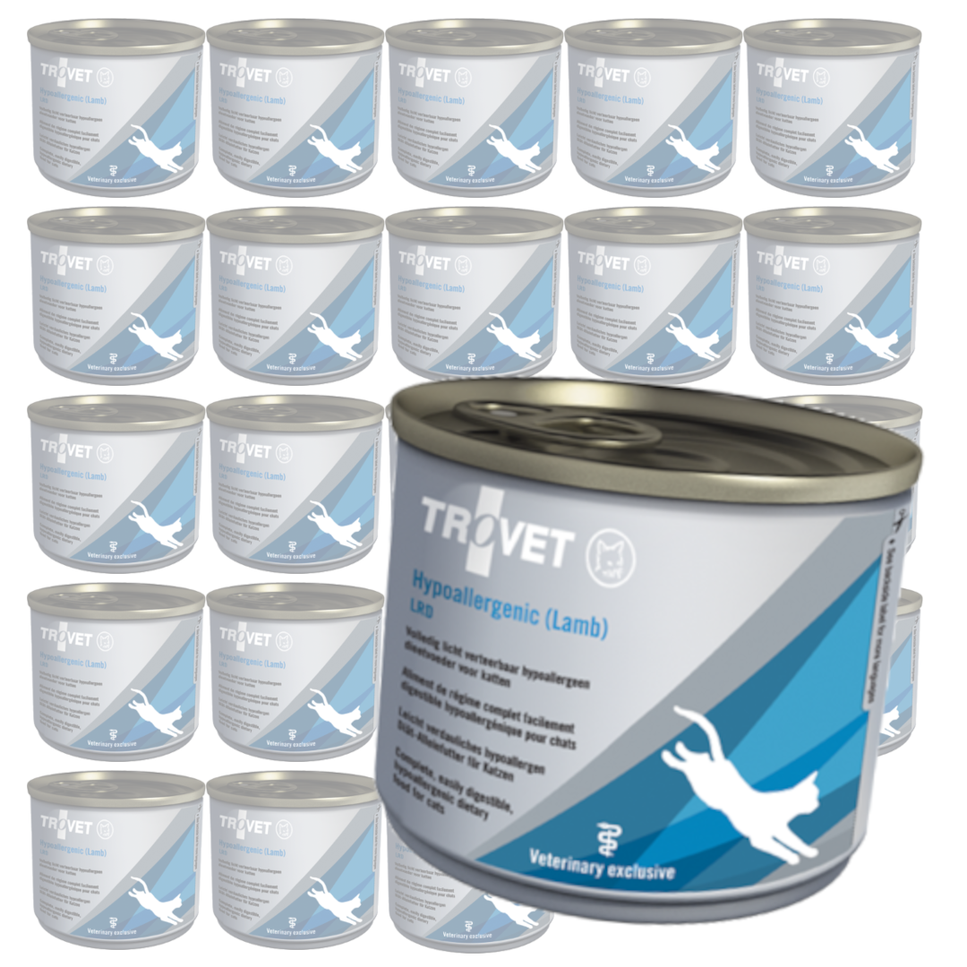 Trovet Hypoallergenic LRD Lekkostrawna Mokra Karma Dietetyczna z Jagnięciną Dla Kotów