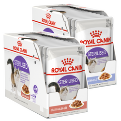 Royal Canin FHN Sterilised W Sosie i Galaretce 24x85g Mokra Karma Dla Kotów Sterylizowanych