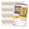 Raw Paleo Turkey&Cod Puppy Duoprotein 24x400g Mokra Karma Dla Szczeniąt z Indykiem i Dorszem
