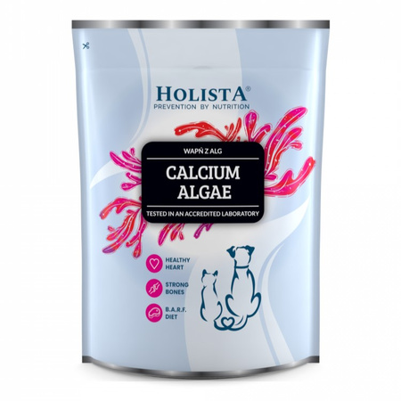 Holista Calcium Algae 600g Naturalny Wapń z Alg Dla Psów i Kotów Wsparcie Kości i Diety BARF