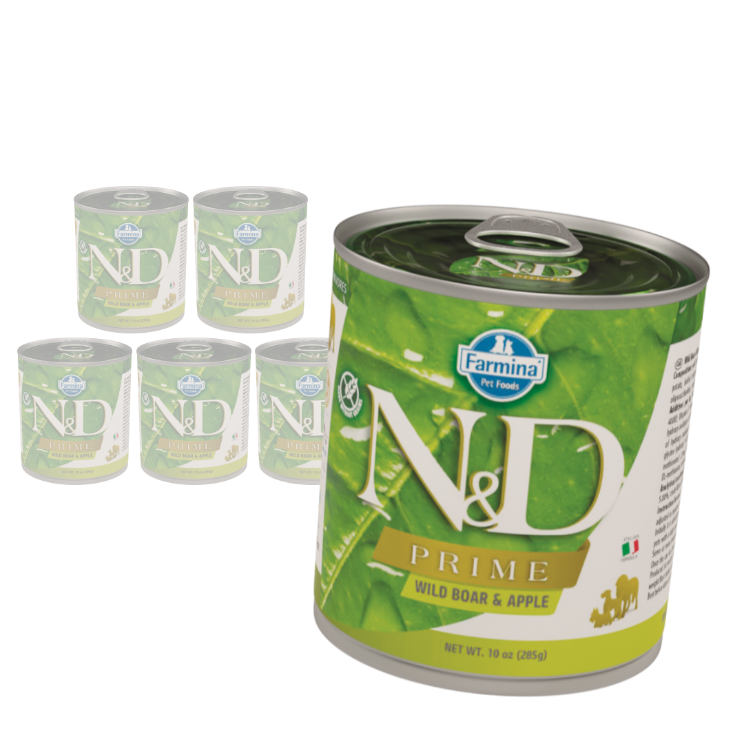 Farmina N&D Dog Prime Boar Apple Mokra Karma Dla Psa Dzik Jabłko