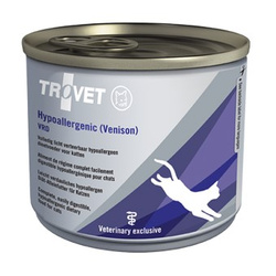 Trovet Hypoallergenic VRD 200g Lekkostrawna Mokra Karma Dietetyczna z Dziczyzną Dla Kotów z Nadwrażliwością Pokarmową