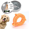 Obroża Na Kleszcze i Pchły Dla Psa Kota Duża 20-60cm Pomarańczowa