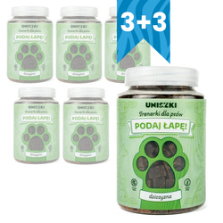 Uniszki Trenerki Dziczyzna 6x150g Przysmak Treningowy Dla Psa