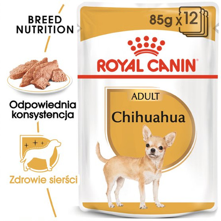Royal Canin BHN Chihuahua Adult 24x85g Karma Mokra Pasztet Dla Psów Dorosłych Rasy Chihuahua