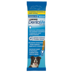GRATIS Purina DentaLife Przysmak Dentystyczny dla Średniej Wielkości Psów
