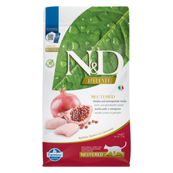 Farmina N&D Cat Prime Chicken Pomegranate Neutered 1,5kg Sucha Karma Dla Kotów Kastrowanych Kurczak z Granatem